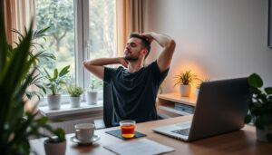 remote work stress management