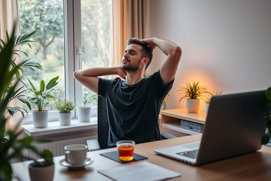 remote work stress management